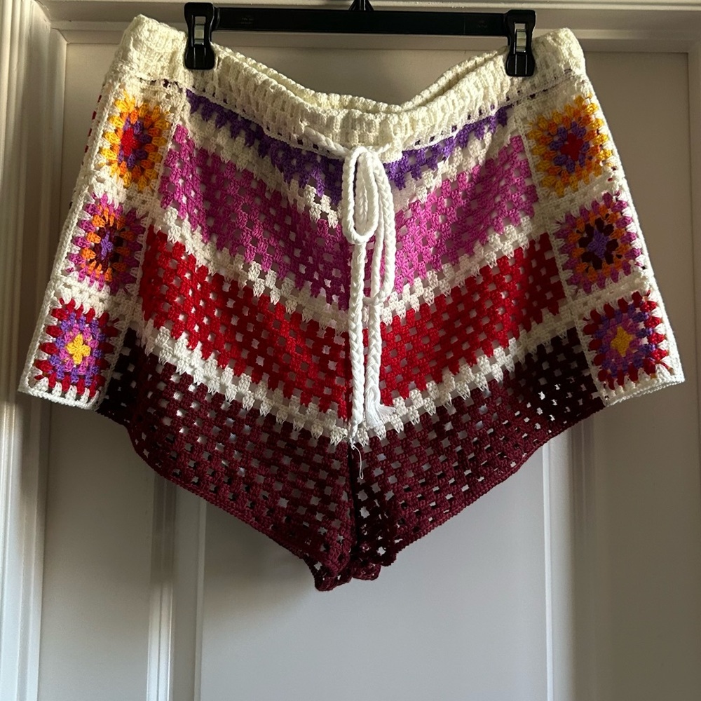 Farm Rio Crochet Shorts